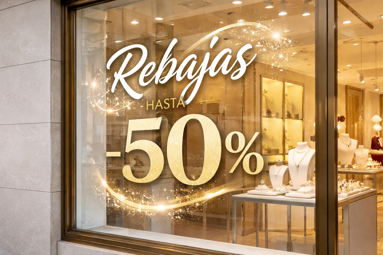 Rotulación de escaparates